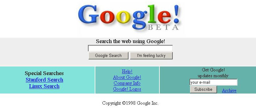 Google Early Days